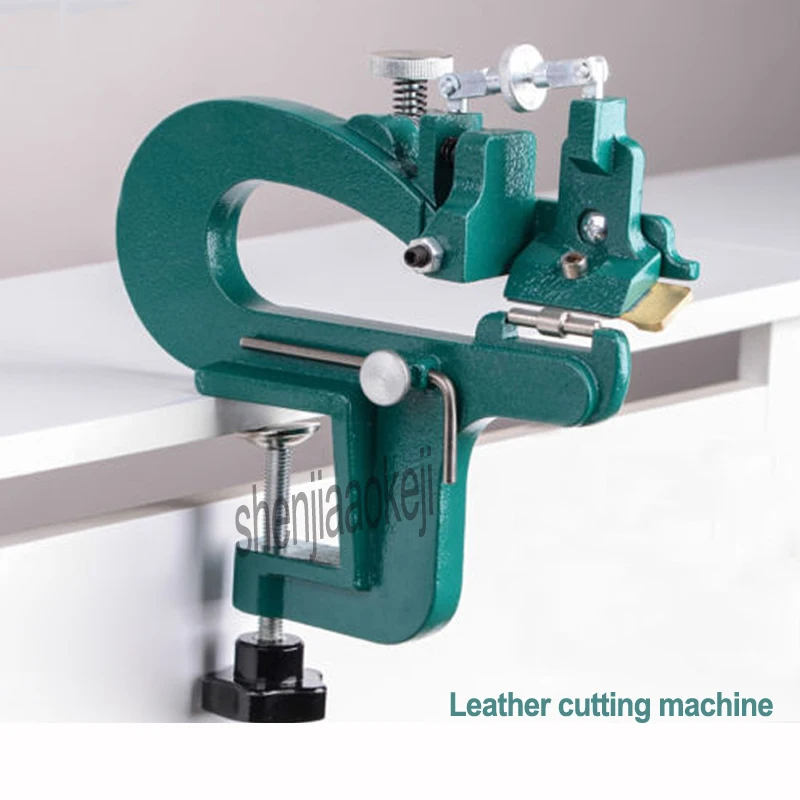 1pc Manual peeling machine Leather cutting machine 809G Leather splitter vegetable tanned leather peeler leathers paring device