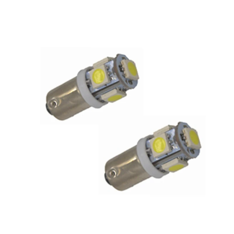 2Pcs High Quality Car Bulbs BA9S 434 T4W Led 12V Car LED Cars 5050 5 SMD LED Interior Bulbs Reading Light Car Light Sourse DC12V