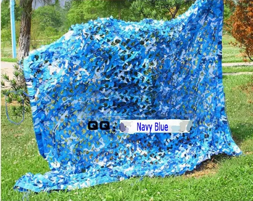 SURPLUS MILITARY SINGLE FOLIAGE NAVY BLUE NET camouflage CAMO Net *200 CM * 150 CM