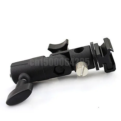 WHolesale 10pcs Camera E Type Flash Shoe Umbrella Holder Mount Light Stand Bracket Swivel