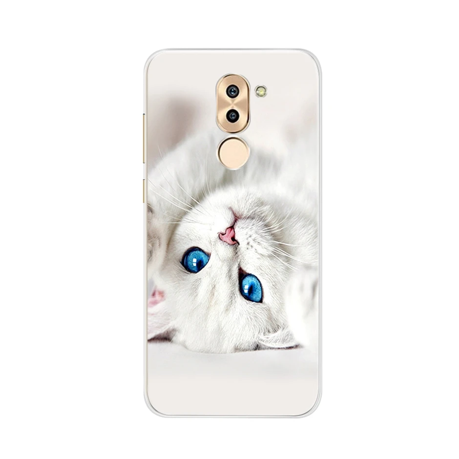Moda etui na telefony dla Huawei GR5 2017 tylna pokrywa silikonowa miękka TPU Case dla Huawei Mate 9 Lite Case Coque Honor 6X Funda — zdjęcie 4