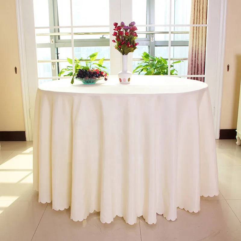 Cheap Plain Hotel Table Cloth