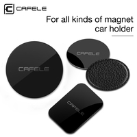 CAFELE Metal Plate Sticker for Magnet Car Phone Holder Universal Iron Disk Adhesive Plates Stand Stickers Accessories