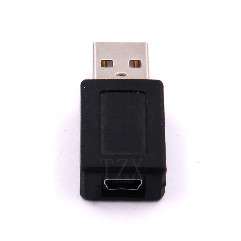 1pcs High Quality USB 2 Mini 5P USB adapter Mini T port connector USB female connector for car MP4 Phone data transfer