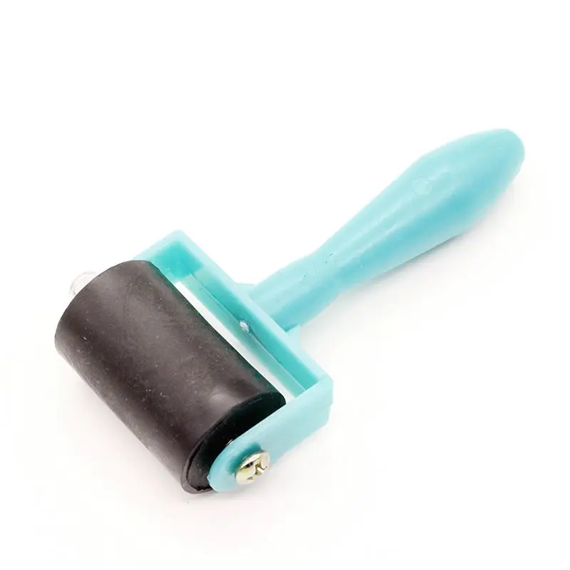 2Pcs Rubber Roller Non-Stick Printing Roller Pin Clay Roller Artists Art Craft Paint Tool