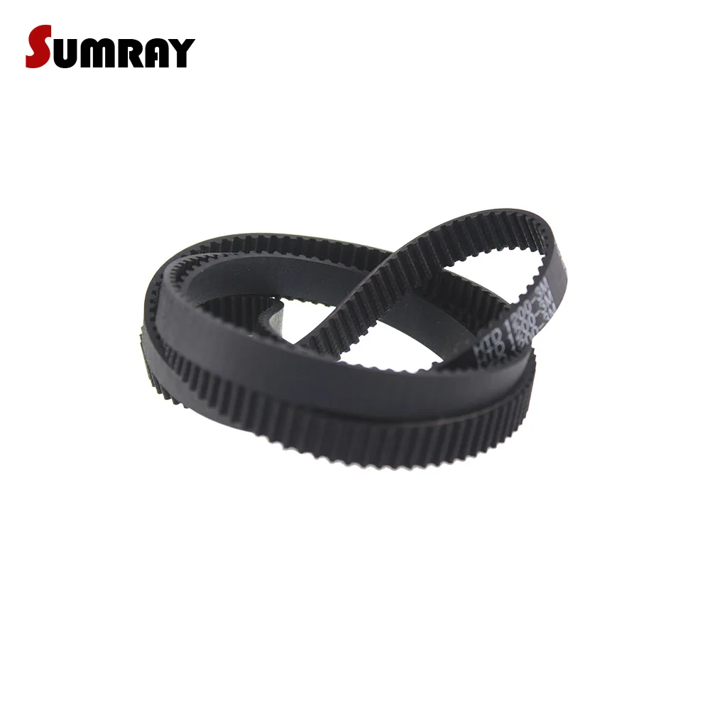 Tooth Belt HTD3M-1188/1200/1245/1263/1290/1335/1344/1374/1422/1500/1530mm Pitch Length 10/15mm Width Timing Belt for 3D Printer