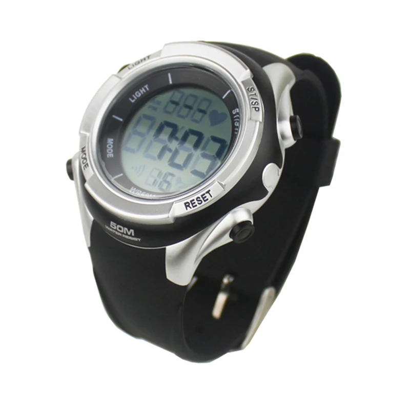 Polar Style Heart Rate Watch Cardio Fitness Digital 5.3KHz Sports Wristwatches Running Cycling Heart Rate Monitor Chest Strap