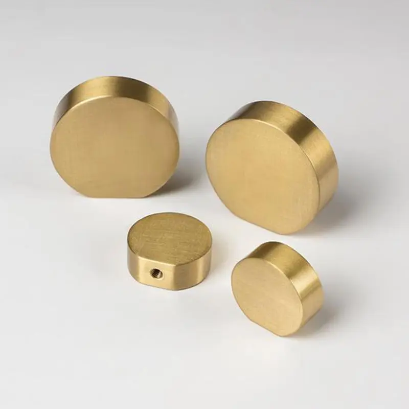 Modern Brushed Brass Kitchen Cabinet Knobs Gold Cupboard Dresser Drawer Pulls and Knobs-1Pack