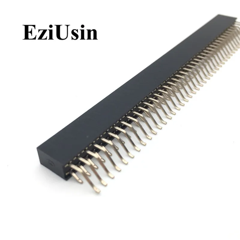 2.54Mm Enkele Dubbele Rij Vrouwelijke 40P Pcb Board Horizontale Pin Header Socket Connector Pinheader Liggen Smt 1*40P 2*40P Voor Arduino