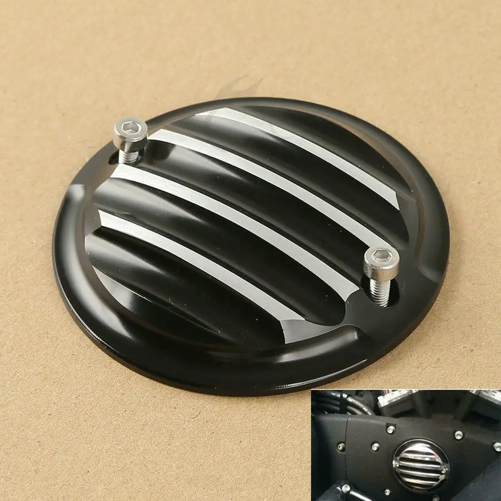 Motorcycle Timing Timer Cover For Harley Sportster 883 XL883 2004  Low XL1200 2006  Iron 883 XL883N 2013 Forty Eight XL1200X 15