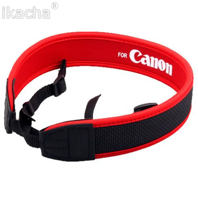 DSLR Camera Shoulder Neck Strap Fit for Canon EOS 7D 5D Mark II 60D 50D 40D G12 D1B Red - Image 4