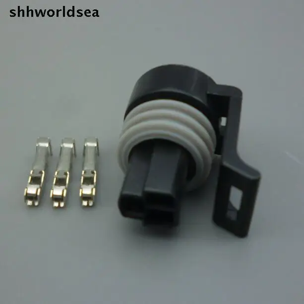 

Shhworldsea 30Sets 3 PIN 3 Way For Packard P2S Sensor Plug Throttle Position Sensor Waterproof Electrical Connector