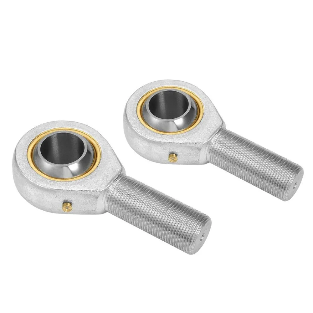 4PCS POS8 8mm Bore Diameier Rod End Bearing M8x1.25 Thread Ball Joint Rod End