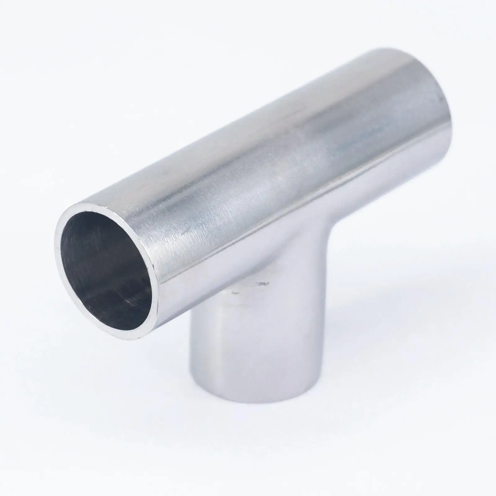 19Mm O/D 304 Rvs Sanitair Weld Tee Connector Pijp