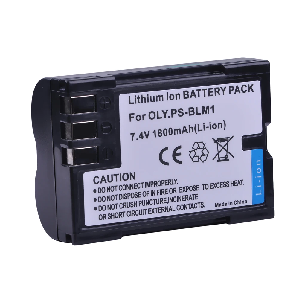 3Pcs BLM1 PS-BLM-1 ps bLm1 Li-ion Battery for Olympus EVOLT E-300 E-330 E-500 E-510 C-5060 C-7070 C-8080 E-1 E-3 E-30 E-520