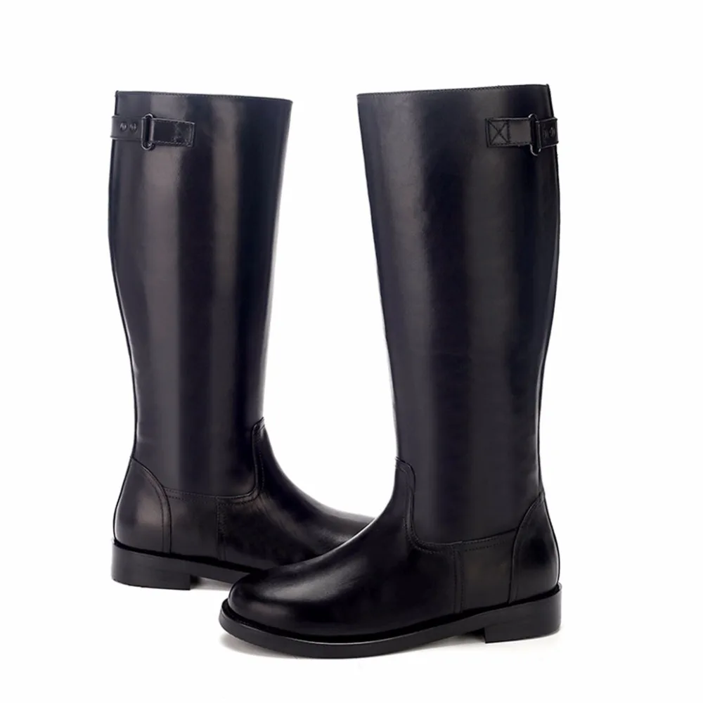 Mens Baroque British High Riding Boots Long Martin PU Leather Boots Soldier Boots Knight Pointed Toe Shoes Boots