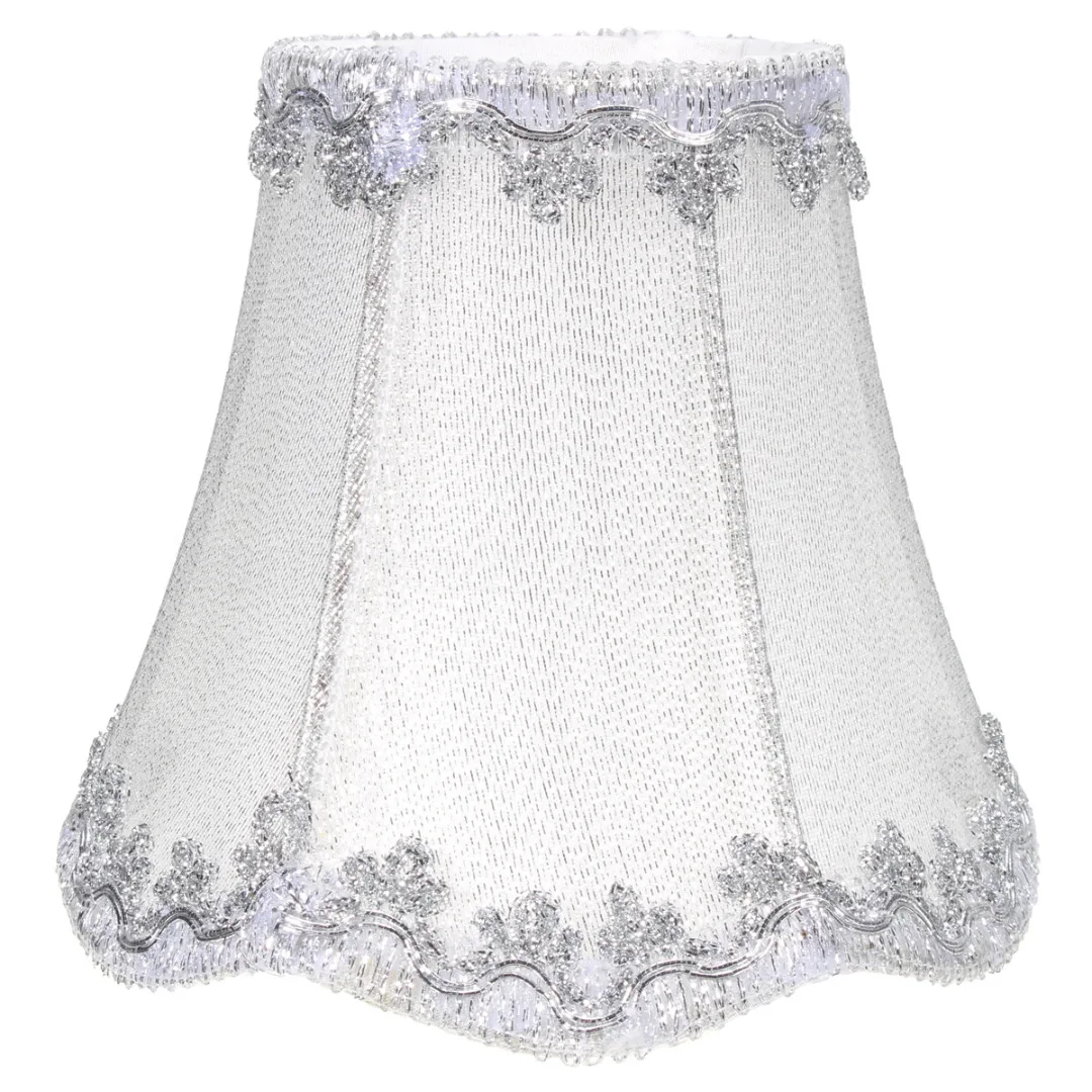 2019 i più nuovi paralumi Vintage in pizzo piccolo lampadario in tessuto strutturato copertura del soffitto della luce