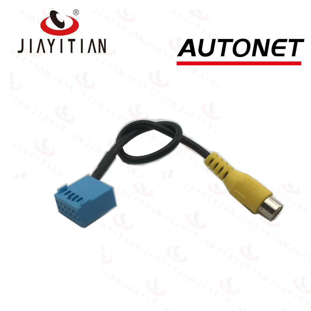 JIAYITIAN RVC Cable Adaptor For VW Golf VI Jetta 5 6 MK5 MK6 Passat B6 Touran Tiguan with MIB RCD330 rear view camera for skoda