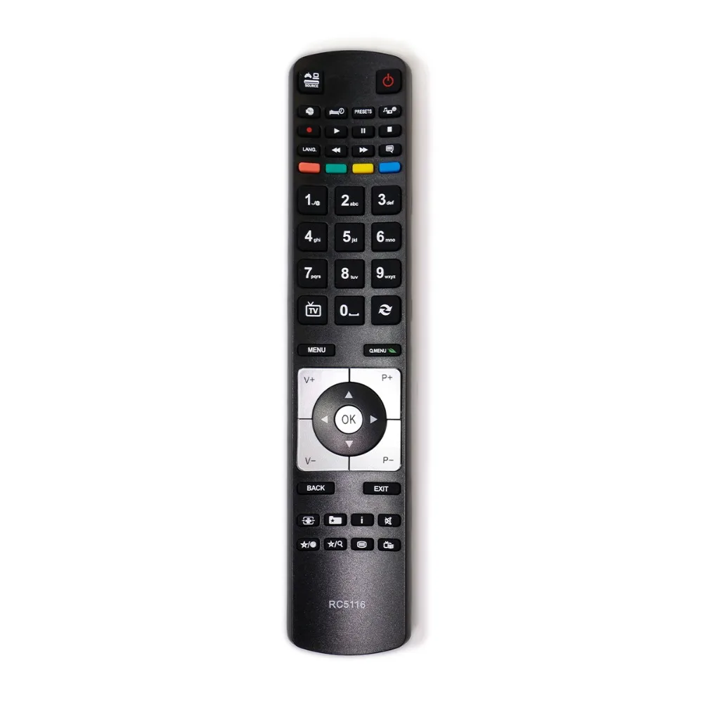 

New RC5116 TV Remote Control fit for BUSH TV 32FLY168S 32FLYR125BM LED32127HDCNTD