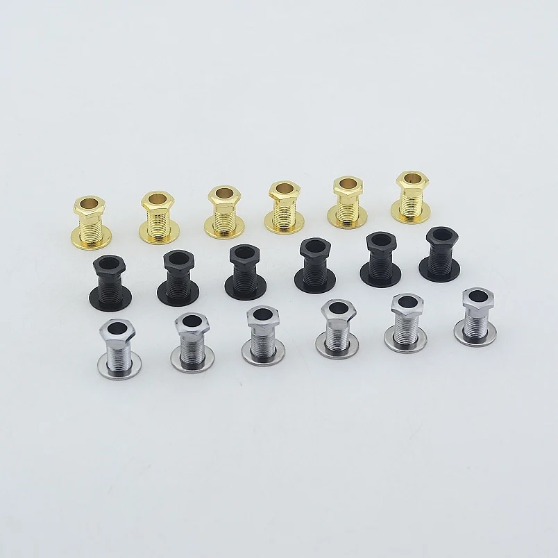 1 Set ( 6Pieces ) Guitar Machine Heads Tuners  Nuts/ Bushings/Ferrules and Washers  MADE IN KOREA