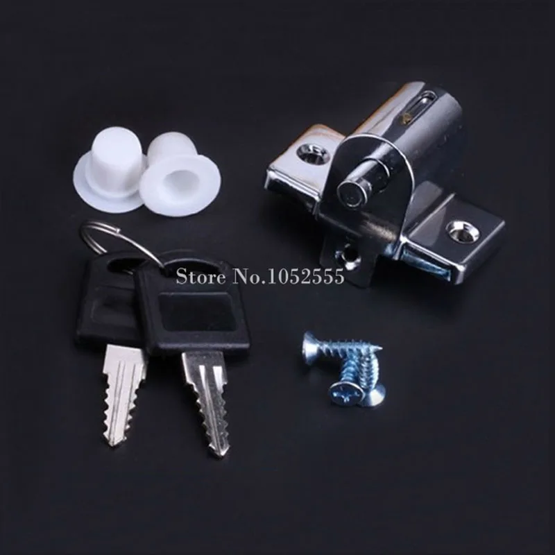 1PCS Window Shield, Sliding,Aluminum Steel,Sliding Doors and Windows Security Lock,Children Safety Lock Anti-Theft Locks K67 image 3