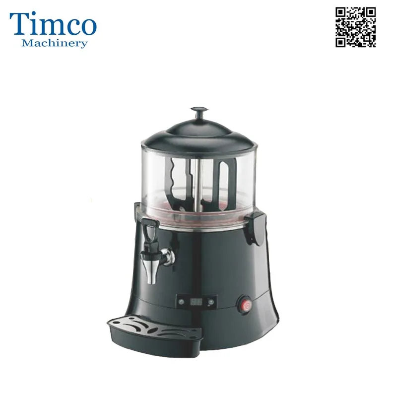 TIMCO موزع الشوكولاته الساخن القهوة التلقائي الكهربائية 5L 10L 220 فولت 110 فولت الساخن المشروبات الحليب الشاي آلة موزع