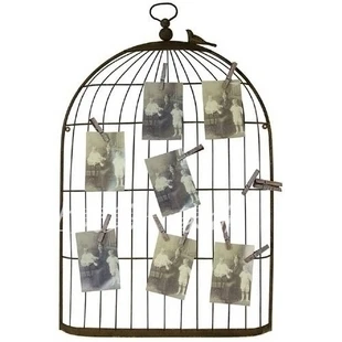 

Chamie iron birdcage photo wall photo clip business card photo frame wall painting entranceway muons