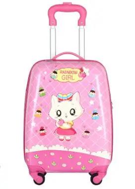 kids Rolling luggage suitcase Suitcase Children Travel Trolley Suitcase for girl wheeled suitcase for kid Travel Luggage bags