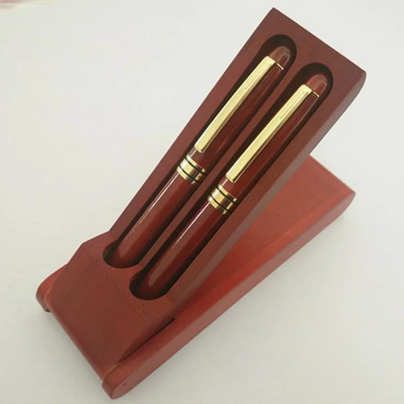 High- Grade Handmade Rosewood Fountain Pen Roller Pen Gift Box 0.5 mm Iraurita Nib As Creative Gift for Bussiness & School