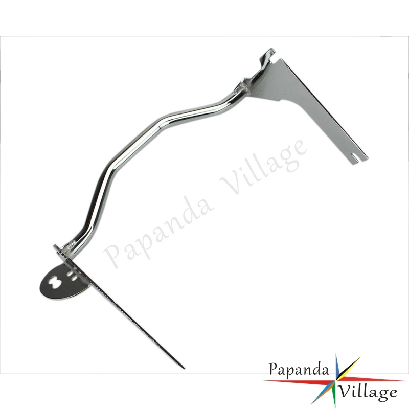 Motocykl stal chromowana przechodząc lampa pomocnicza z kolei światła przeciwmgielne Bar montażu uchwyt do harleya Road King FLHR 1994-2013 niestandardowe — zdjęcie 6