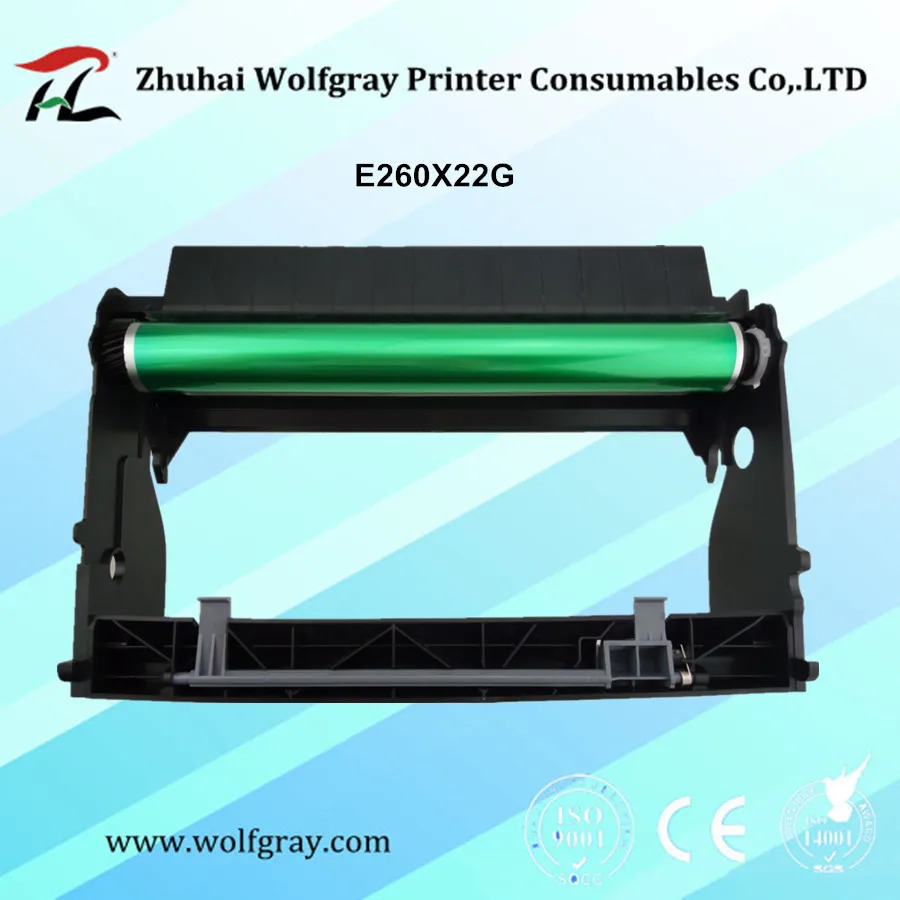 Compatible E260 for Lexmark E260X22G drum frame unit E260d E260dn E360d E360dn/E460dn/E460dw/E462dtn; X463de/X464de/X466de