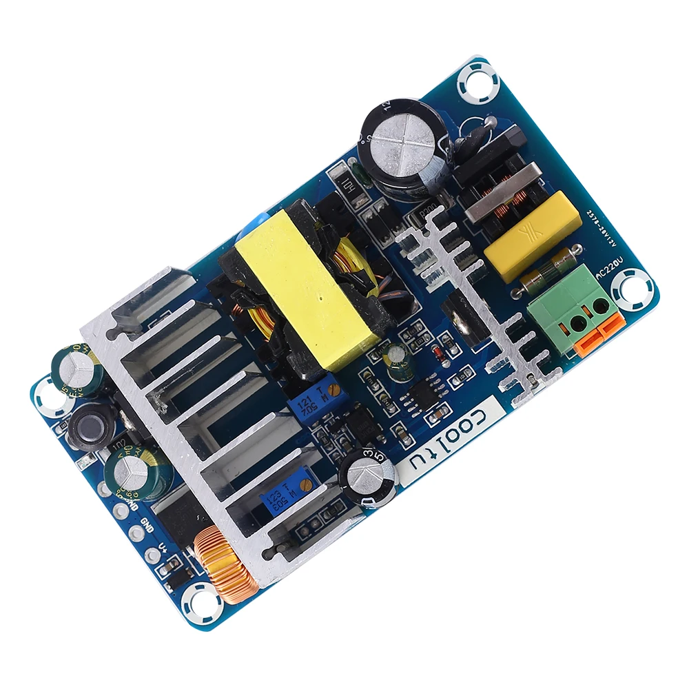 AC-DC Buck Step Down Power Supply Module Adjustable Dual Output Isolation Switch Converter Board 110V 220V to 12V 24V 36V 100W