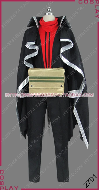 Altair: A Record of Battles Shoukoku no Altair Black Wing Kara Kanat Suleyman Outfit Cosplay Costume S002