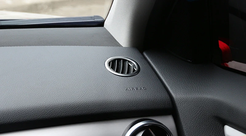 Car Styling 2pcs/set Car air conditioning outlet decoration Cover trim For Mercedes Benz ML GL Class GLK GLS GLE X204 W166 X166