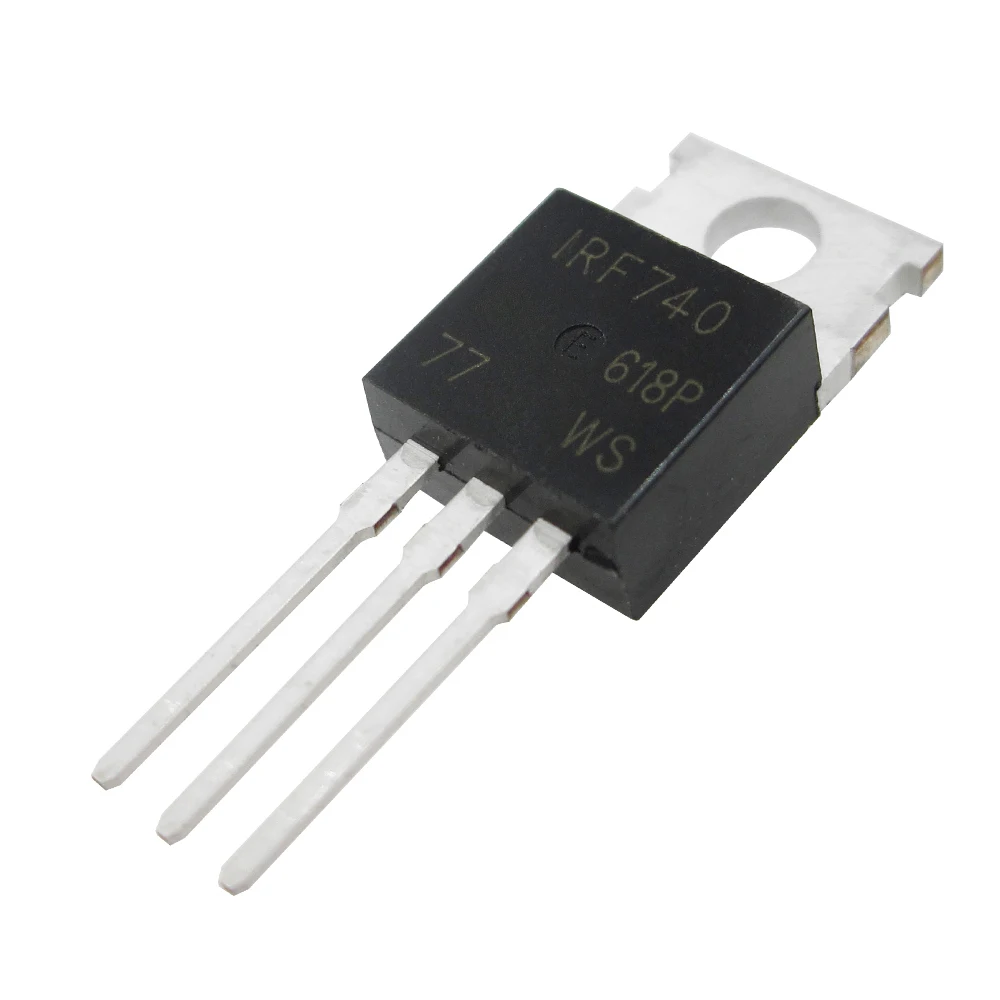 새로운 100 pcs irf740 irf740n 전력 mosfet n 채널 10a 400 v