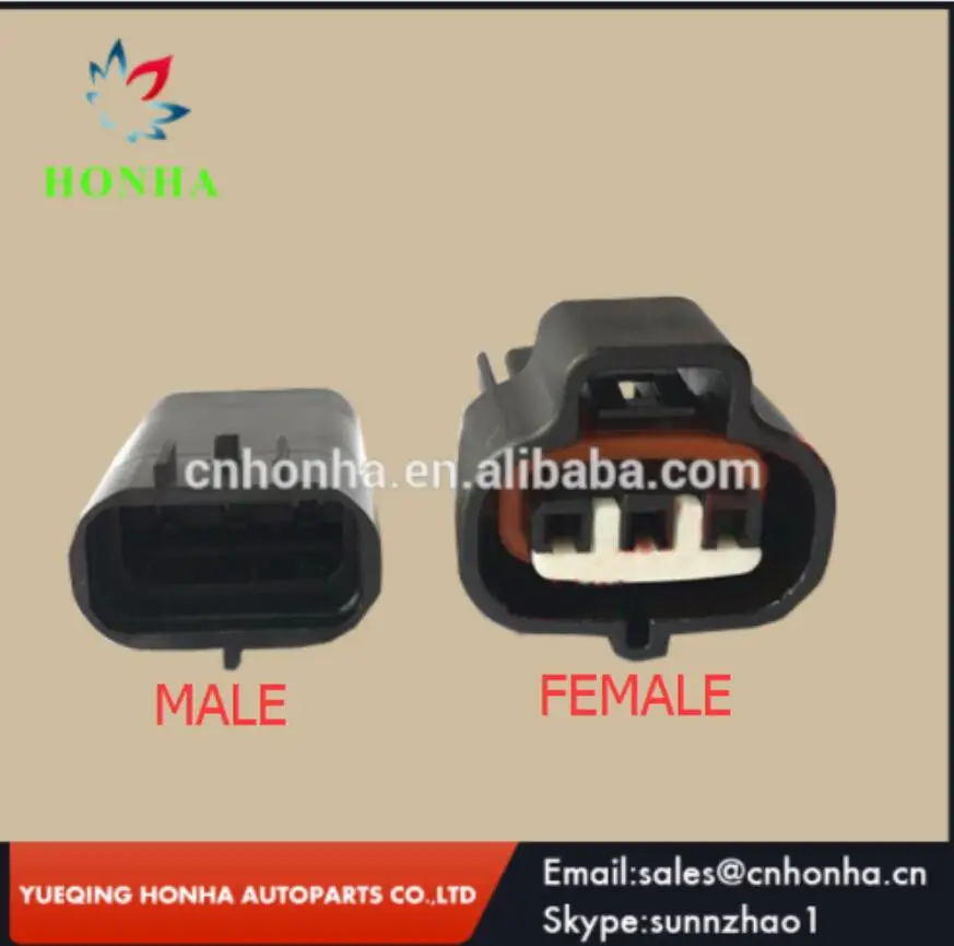 

10 pcs 6189-0099 3 Pin Female or Male Connector for 1JZ 2JZ Map Sensor 90980-10841 3 way female connector