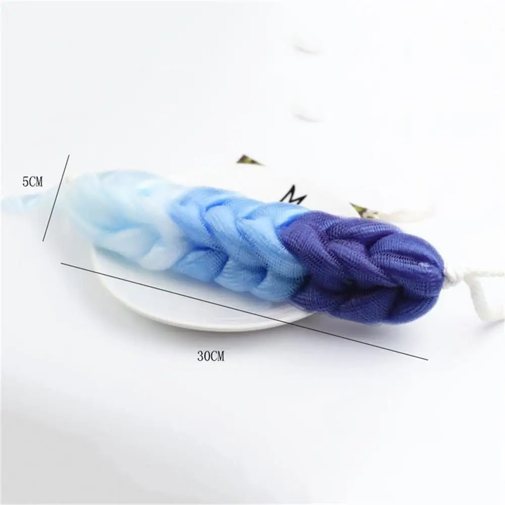 1PC Long Rubbing Washcloth Bath Brush For Back Towels Exfoliating Scrub Shower Sponge For Body Bathroom Accessories Nylon Towel