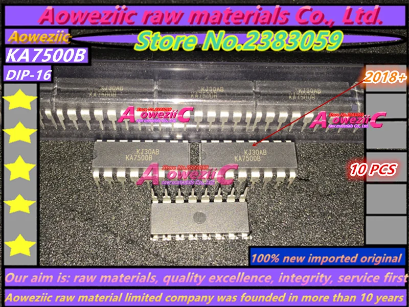 Aoweziic 2018 + 100 ٪ جديد المستوردة الأصلي KA7500 KA7500B KA7500C DIP-16 SOP-16 تحويل التيار الكهربائي التحكم