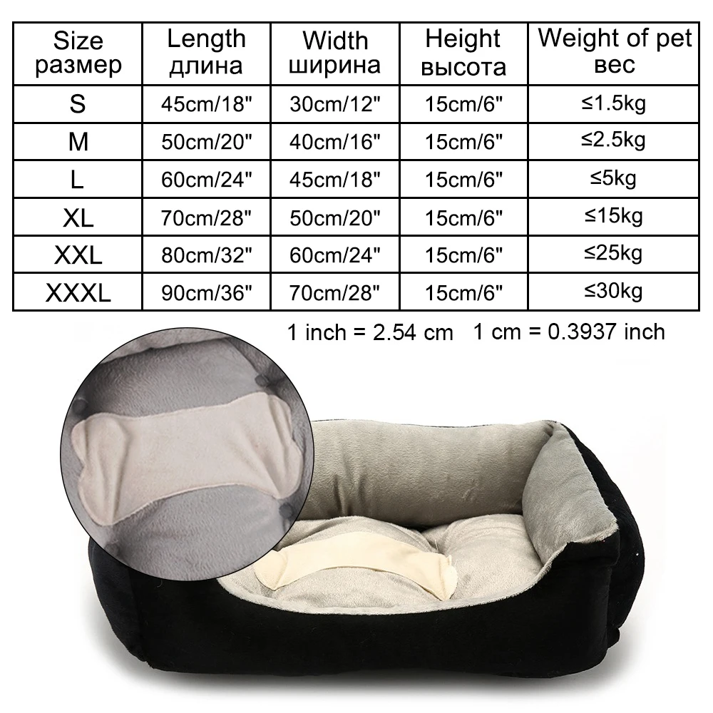 Pet Dog Bed Sofa Big Dog Bed For Small Medium Large Dog Mats Bench Lounger Cat Chihuahua Puppy Bed Kennel Cat Pet House Supplies