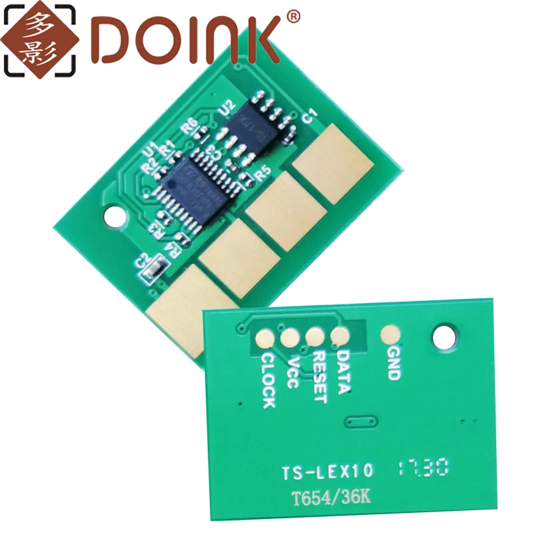 5pcs X651 7K CHIP FOR Lexmark X651 X652 X654 X656 X658 chip 7K universal version X651A11A X651A11E X651A11L X651A11P