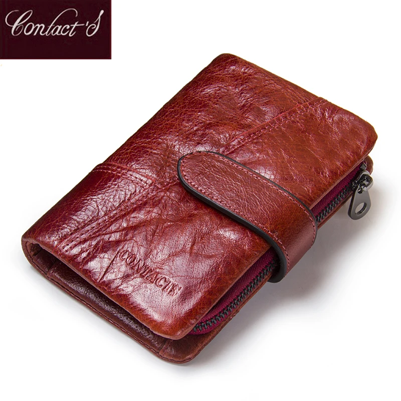 Genuine Leather Women Wallet Female Small Card Holder Money Bag Lady Perse For Girls Coin Purse Wallets