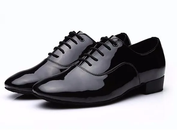 Descuento Zapatos de baile para hombre, zapatos de baile latino de Tango, gran oferta, marca para niños, baile de salón, Rumba, Samba, toro, tacón bajo, altura