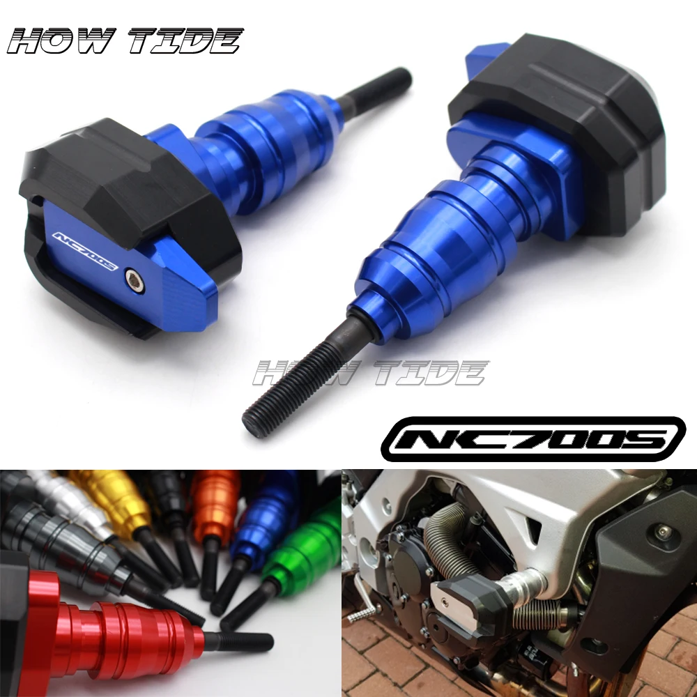 Frame Sliders Crash Protector For HONDA NC 700S NC700S 2012-2013 Motorcycle Accessories Bobbins Falling Protection Pads