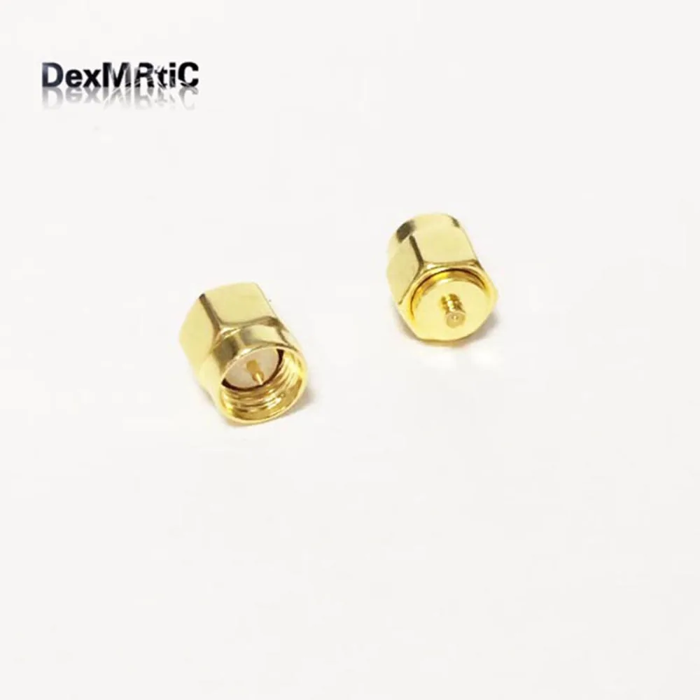 1pc  SMA Male Plug IPX generation Cable  RF Coax Adapter convertor  Straight Goldplated  NEW wholesale