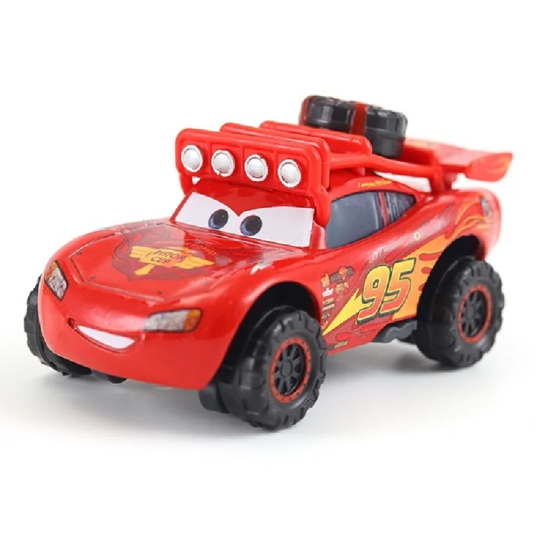 Samochody 3 Disney Pixar Cars Road Rally Off Road McQueen Metal Diecast Toys Samochód 1:55 Zygzak McQueen Prezenty dla dzieci