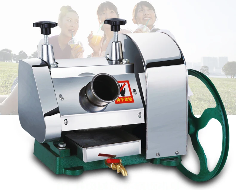 Machine de canne à sucre de bureau d'acier inoxydable tenue dans la main de LC-SY01, presse-agrumes de canne-jus, broyeur de canne, presse-agrumes de canne à sucre