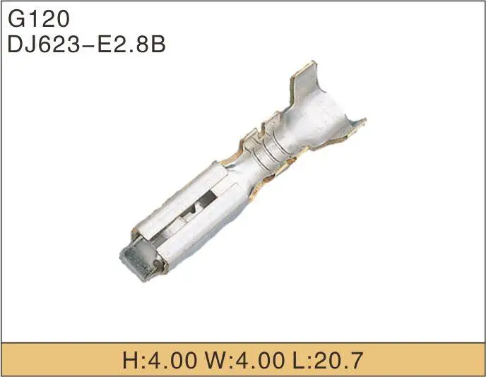 

50Pcs 12129409 280 Tangless female terminals Sealed for automotive connector Delphi Metri-pack 12040977 15300027 9005H Connector