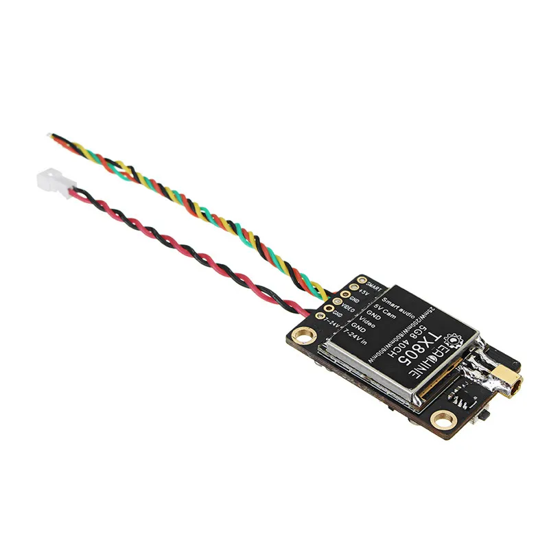 Original Eachine TX805 5.8G 40CH 25/200/600/800mW FPV Transmitter VTX LED Display Support OSD/Pitmode/Smartaudio For RC Models