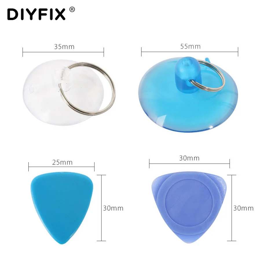 DIYFIX 24 في 1 افتتاح الهاتف المحمول مجموعة أدوات إصلاح مفك مجموعة تفكيك أدوات آيفون باد اللوحي المحمول أدوات يدوية