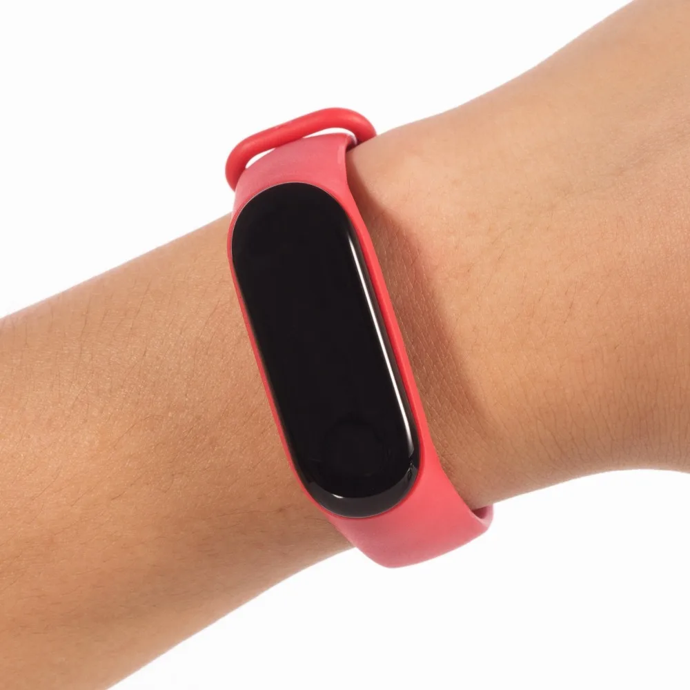 1pc For Xiaomi Mi Band 3 Strap Smart Accessories For Xiaomi Miband 3 Smart Wristband Replacement Of Mi Band 4 Strap